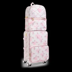 STATE Bags | STATE x LoveShack Fancy Logan Carry-On Suitcase Polyester Canvas Rosa/Garden