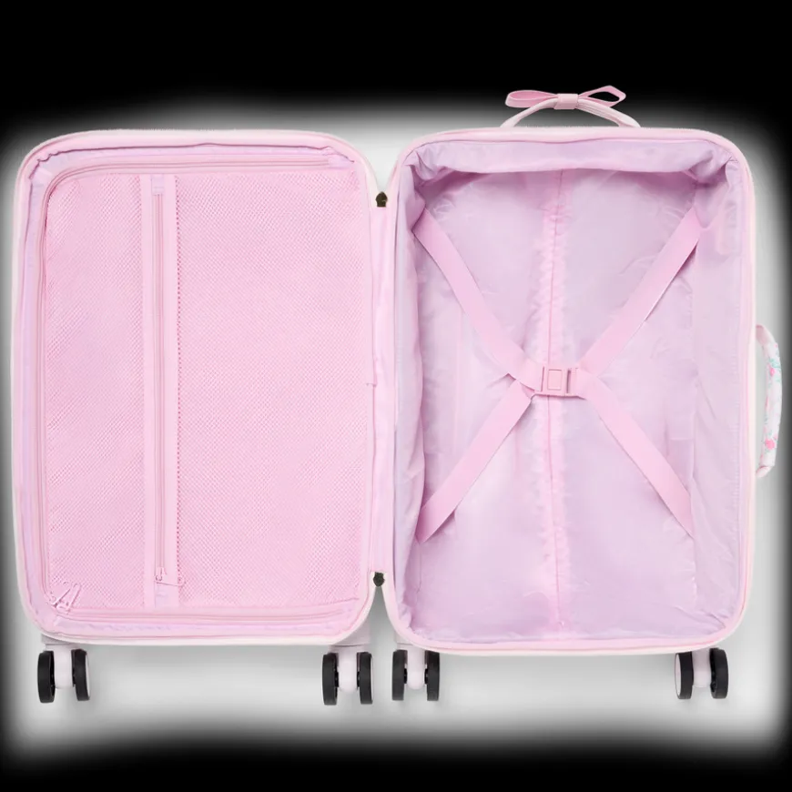 STATE Bags | STATE x LoveShack Fancy Logan Carry-On Suitcase Polyester Canvas Rosa/Garden