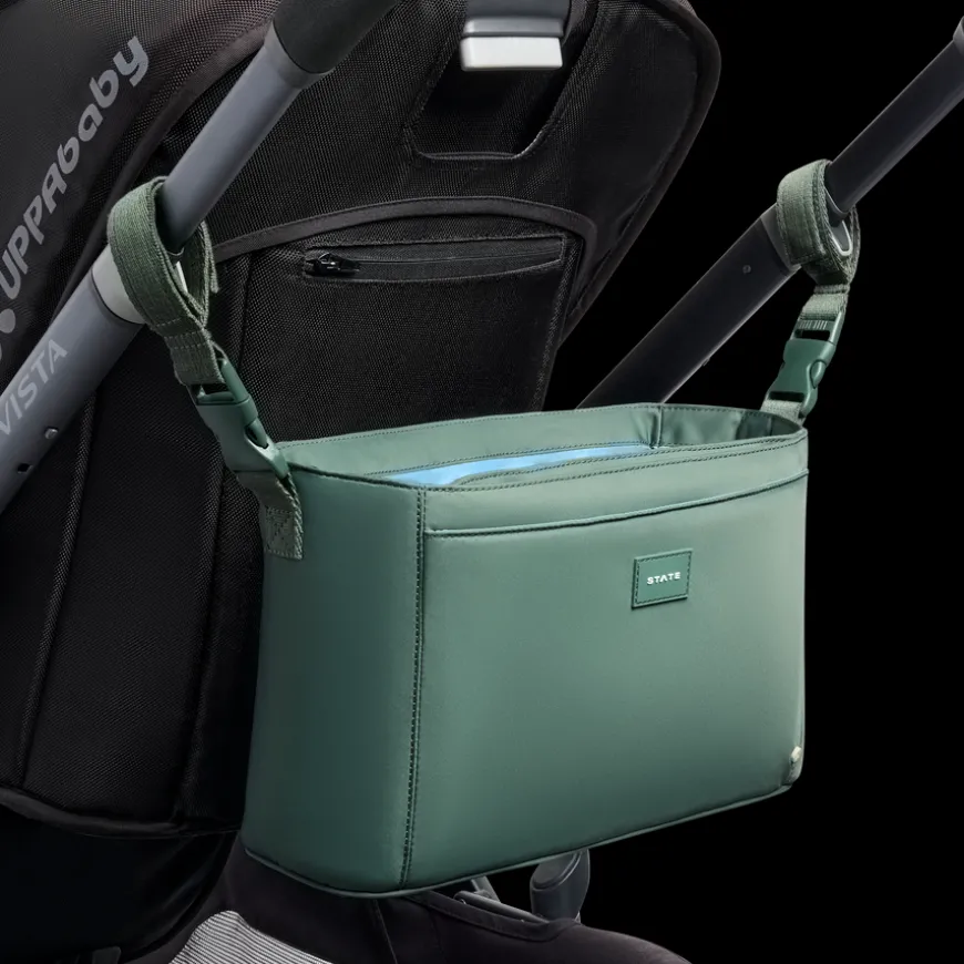 STATE Bags | Stroller Organizer Nylon Olive