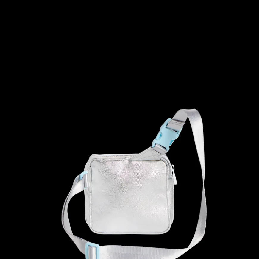 STATE Bags | Sunny Kids Fanny Pack Metallic 3D Daises