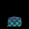 STATE Bags Rodgers Lunch Box Recycled Poly Canvas Blue Checkerboard